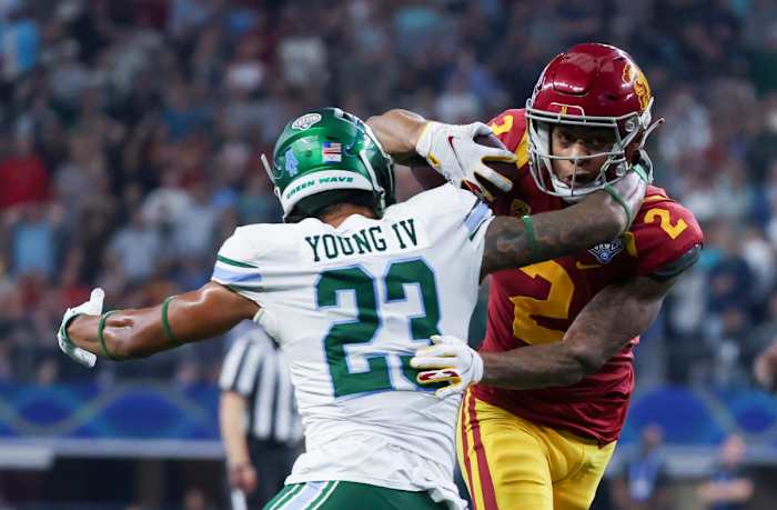 usc trojans tulane cotton bowl 20232